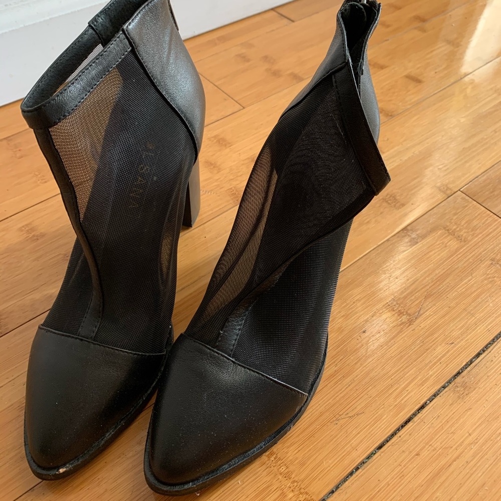 Sheer booties